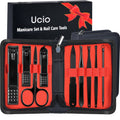 Manicure Set Men Personal Care Tools Accessories 9Pcs Nail Clippers