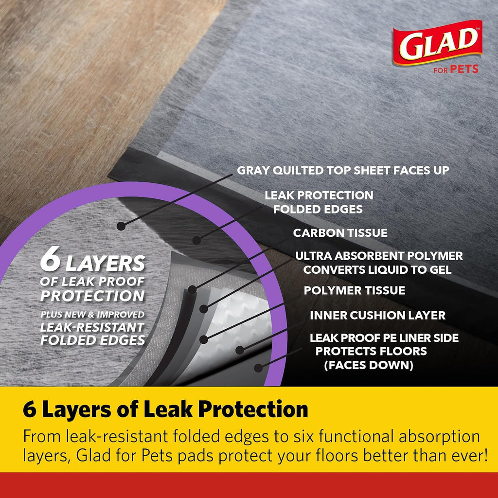 for Pets Giant Activated Carbon Training Pads, 30 x 36 in, 24 Count