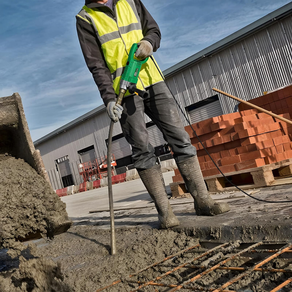 Concrete Vibrating tool,1600W 6.6FT Handheld Concrete Vibrator