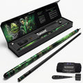 Pool Cue Stick for Adults, 58in 2-Piece Canadian Maple, AirStrike Shaft | 19-21 oz, kiln-dried A+ maple, 12.5mm tip