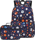 Backpack for Kids, Boys Girls Preschool Backpacks with Lunch Box Toddler Kindergarten School Bookbag Set