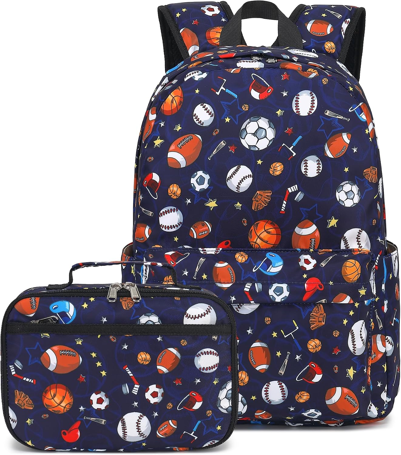 Backpack for Kids, Boys Girls Preschool Backpacks with Lunch Box Toddler Kindergarten School Bookbag Set