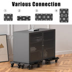 Furniture Mover Dolly 4 Wheels Heavy Duty, 440Lbs Capacity, 1 Pack