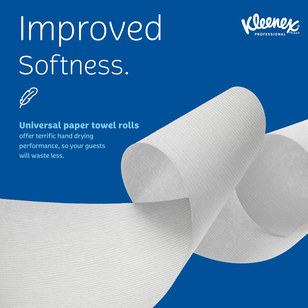 Professional Hard Roll Paper Towels, Bulk, 6 Rolls x 600' (50606)
