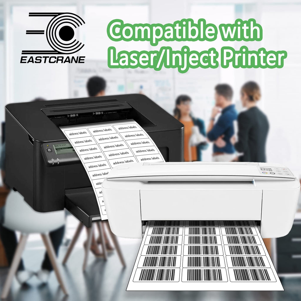 1" x2-5/8 Mailing Address Labels,4500 Sticker Labels(150 Sheets)