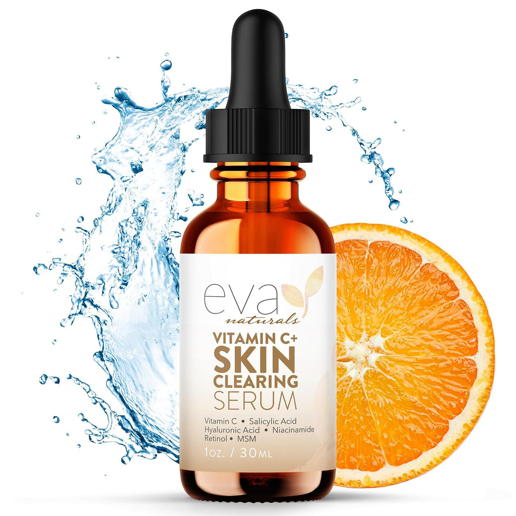 Vitamin C Serum for Face with Retinol & Salicylic Acid – Skin Clearing Acne Spot Treatment with Niacinamide