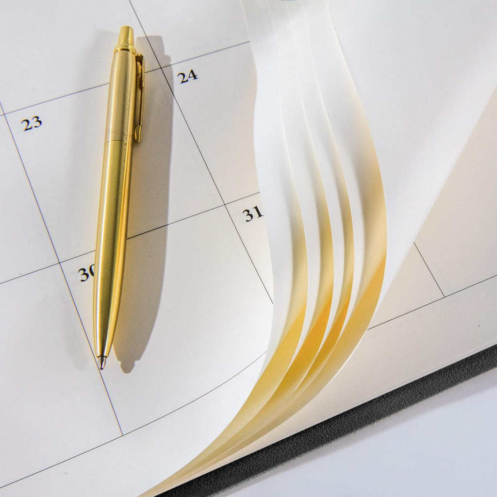 Simplified Desk Calendar 2026-2027 with Desktop Mat, Large Desk Pad Calendar from July 2026 to December 2027, 22 x 17