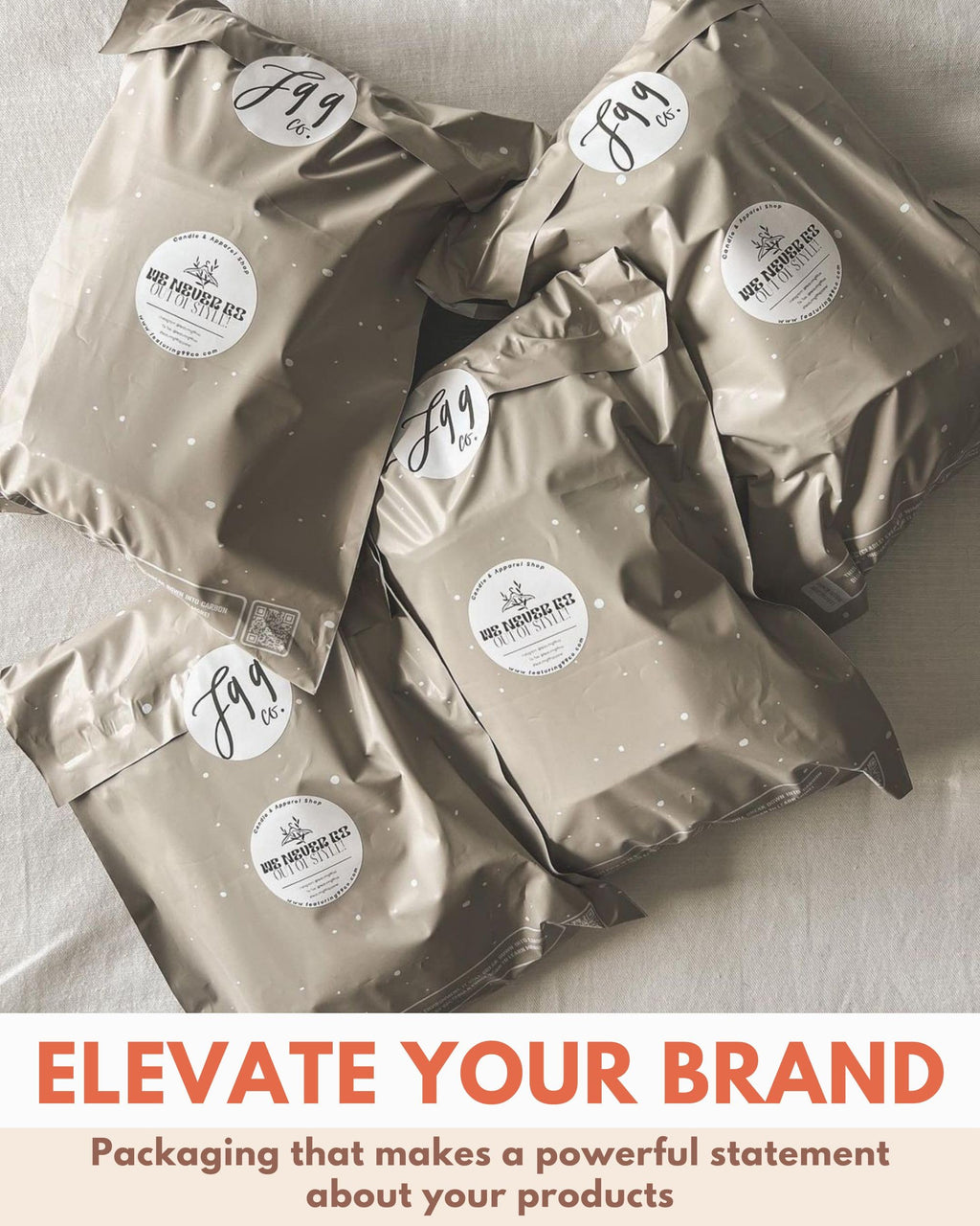 Poly Mailers 10x13-25 Pack Biodegradable Shipping Bags for Clothes - Impack Self-Seal Waterproof Thick Mailing