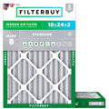 18x24x2 Air Filter MERV 8 Dust & Allergy Defense (2-Pack)