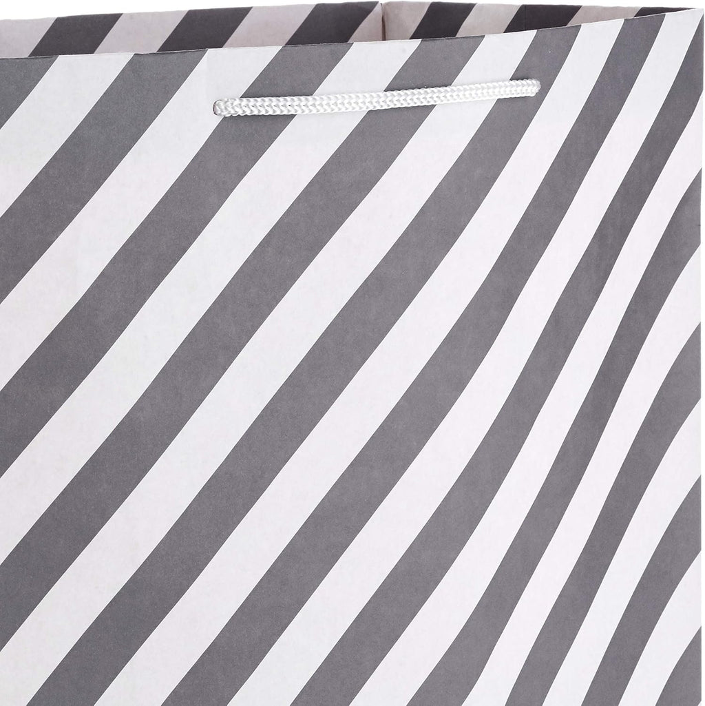 Gift Bags, 12-Pack, Assorted Sizes (Green, Blue, Pink, Grey)