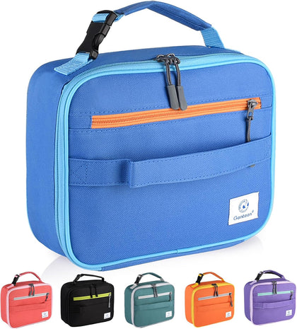 Kids Insulated Lunch Box for Boys Girls,Back to School,Office | Thermal Meal Tote Kit,Soft Reusable Lunch