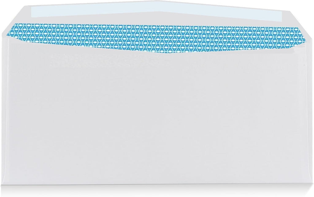 #10 Mailing Envelopes Letter Size, Gummed Security Envelopes 500 Ct