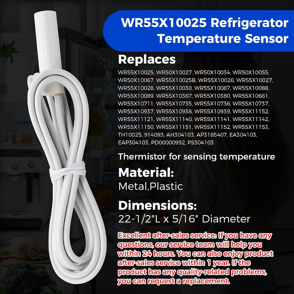Romalon WR51X10055 Refrigerator Defrost Heater Kit