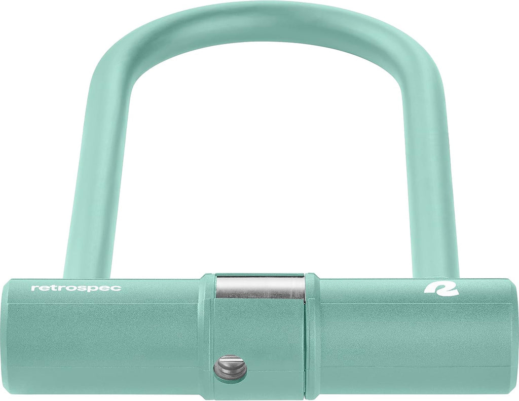 Lookout U-Lock Bike Lock with 4Ft Security Cable, Heavy Duty Anti-Theft Bicycle Lock with 14mm Shackle, Pick