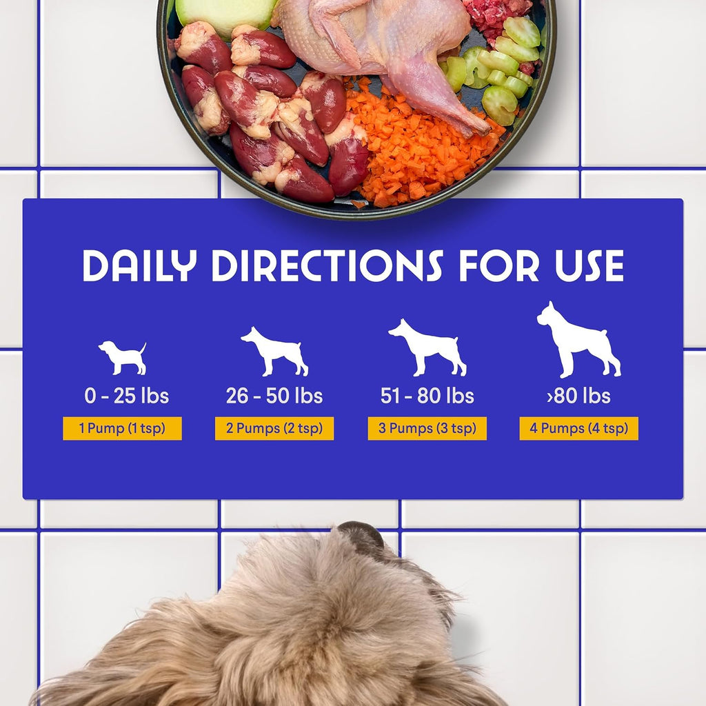 Fish Oil for Dogs - Omega 3 for Dogs from Alaskan Salmon, Cod & Krill Oil - EPA DHA Fatty Acids - Less Shedding &
