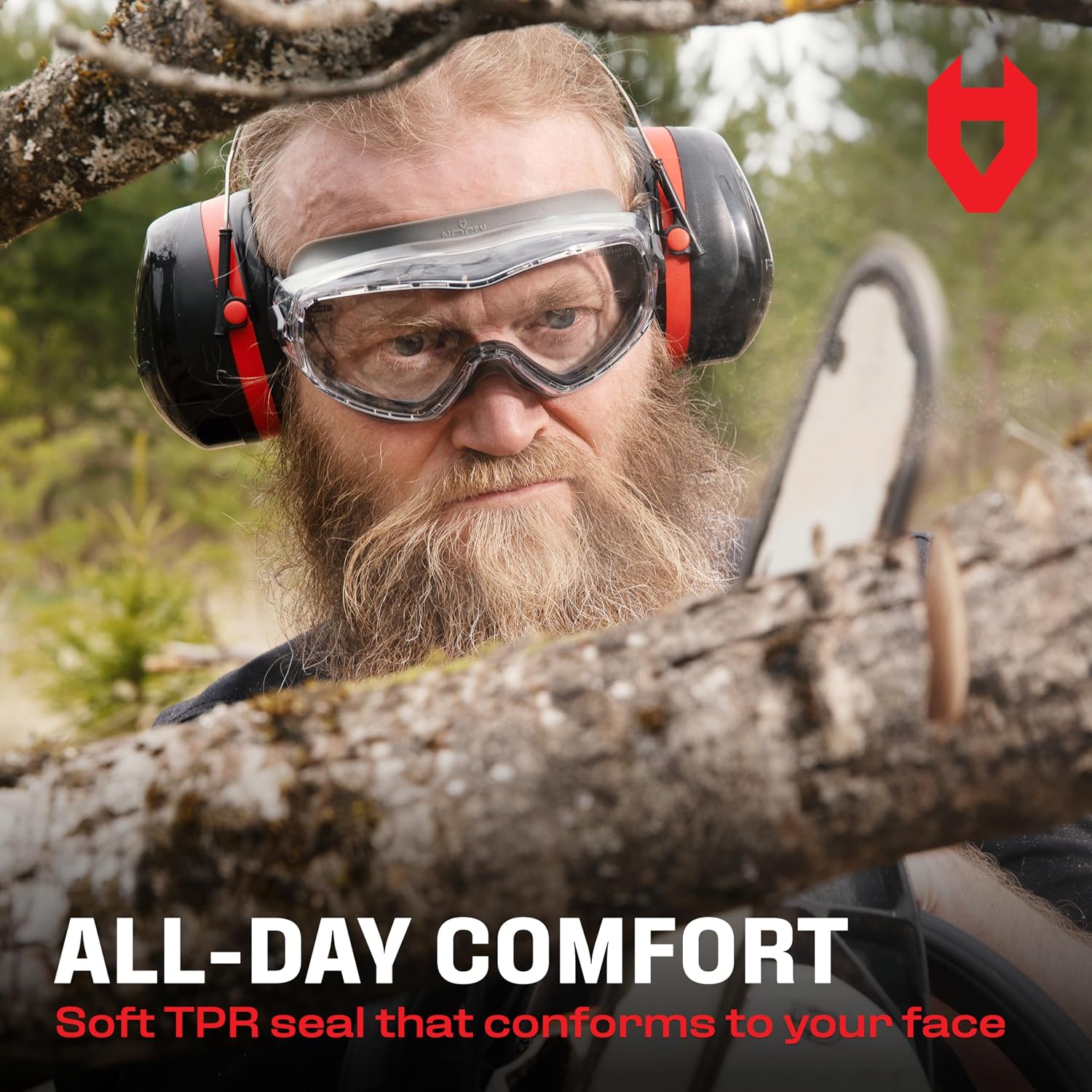 Anti Fog Safety Goggles for Men and Women with Premium Anti Scratch Coating - Vented Panoramic Lab Goggles; ANSI Z87