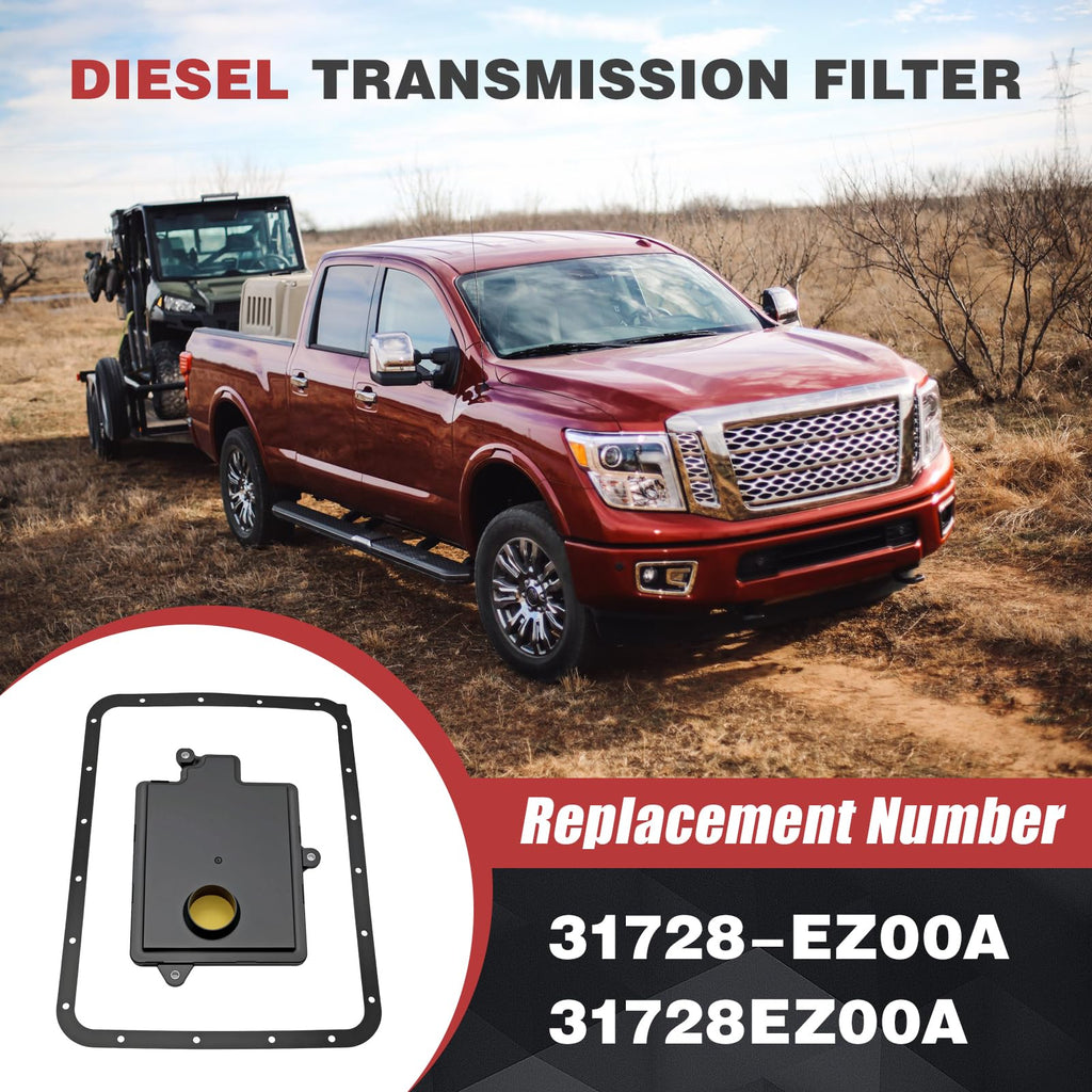 31728EZ00A Diesel Transmission Filter for Nissan Titan 5.0L Cummins