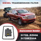 31728EZ00A Diesel Transmission Filter for Nissan Titan 5.0L Cummins