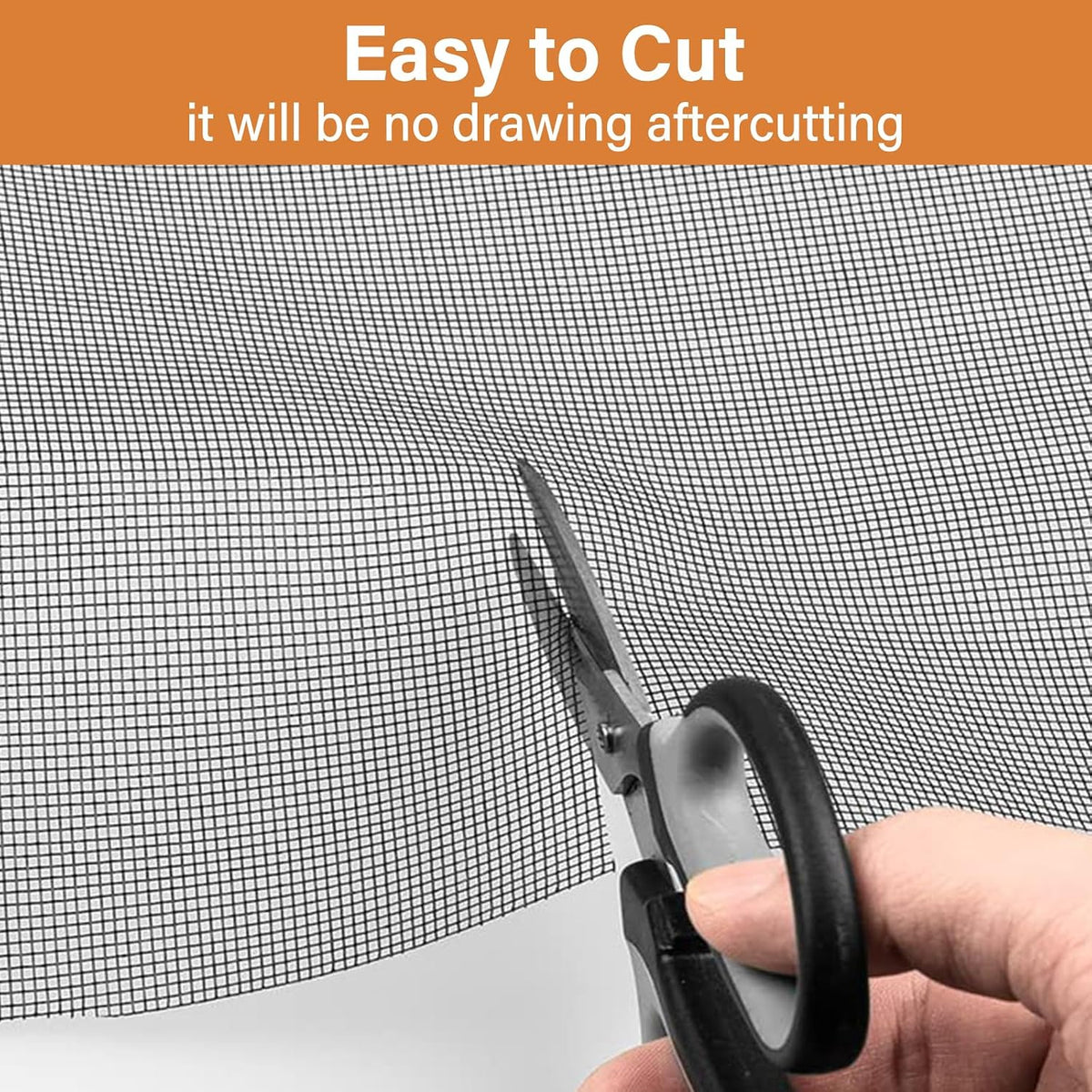 Window Screen Replacement Kit Width:48in Length:158 Fiberglass|Includes Full Set of Tools | Suitable for Windows
