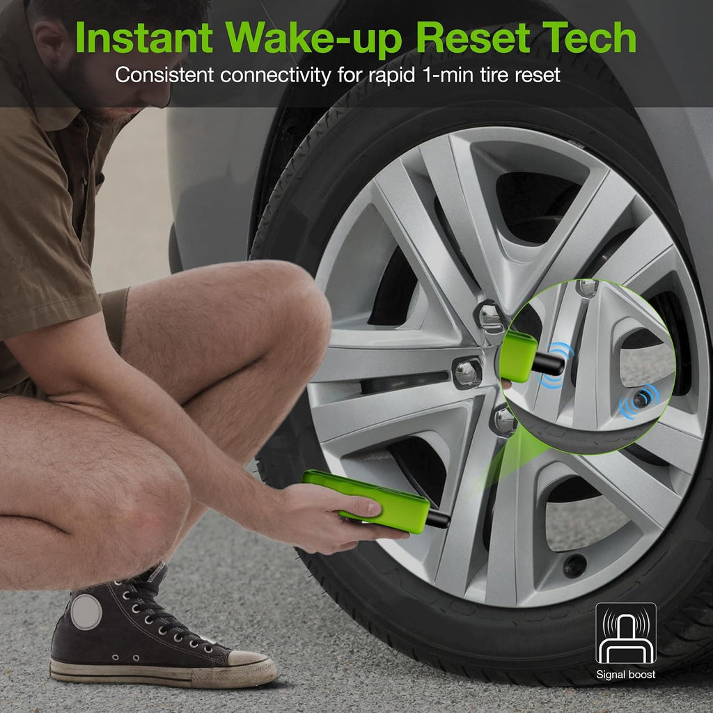 2IN1 TPMS Relearn Tool Super GL50448 for GM and Ford with Model Switch Button,Tire Pressure Sensor Monitor Reset