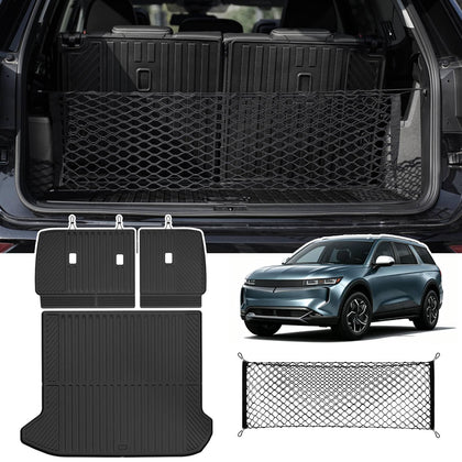 Cargo Mat Set for 2022-2024 Hyundai Ioniq 5 Unmovable Console