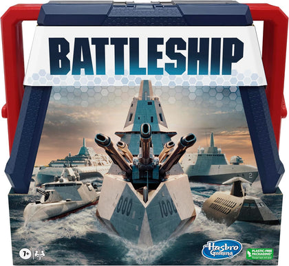 Hasbro Gaming Battleship Classic Board Game | Strategy Games for Kids and Adults | Ages 7+ | 2 Players | Fun Kids