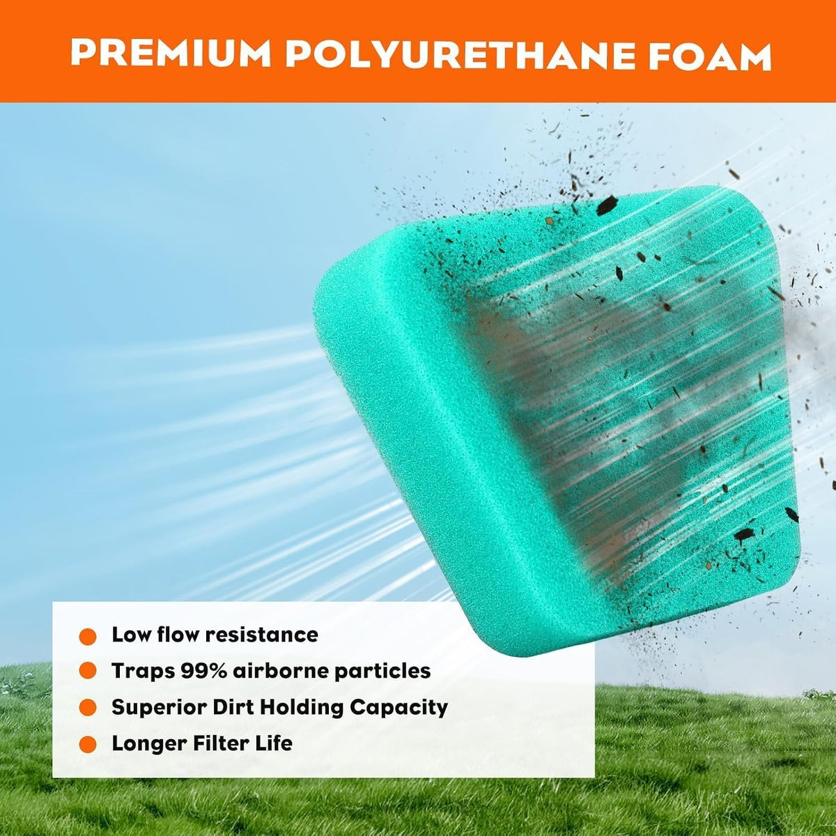 Hipa 530037793 Air Filter for Poulan 2150 2375 1950 2055 1950 2050 2075 2175 2250 2450 2550 220 225 230 260 Pro Chainsaw Parts Primer Bulb Spark Plug Fuel Line Kit