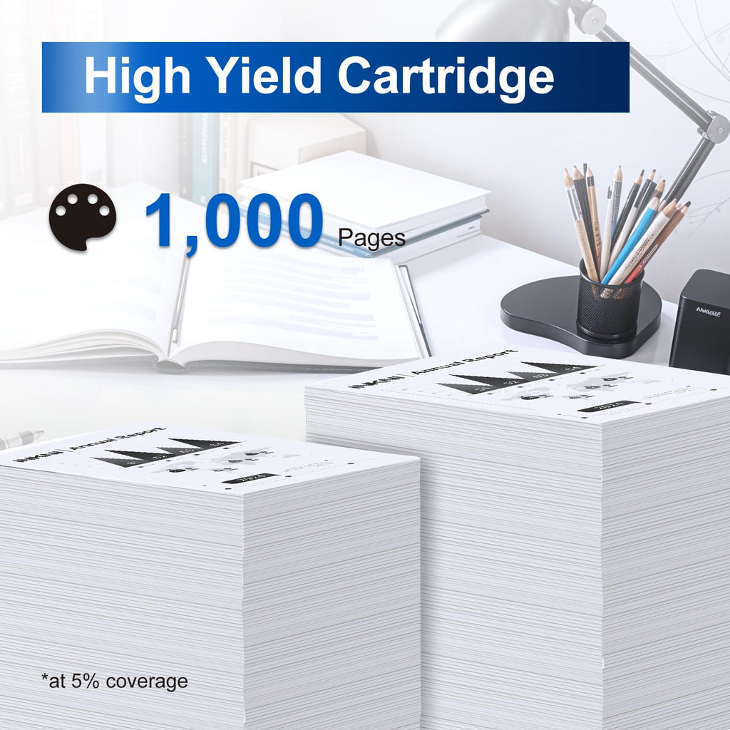 Compatible 48a CF248a Toner Cartridge for HP, Black, 4-Pack