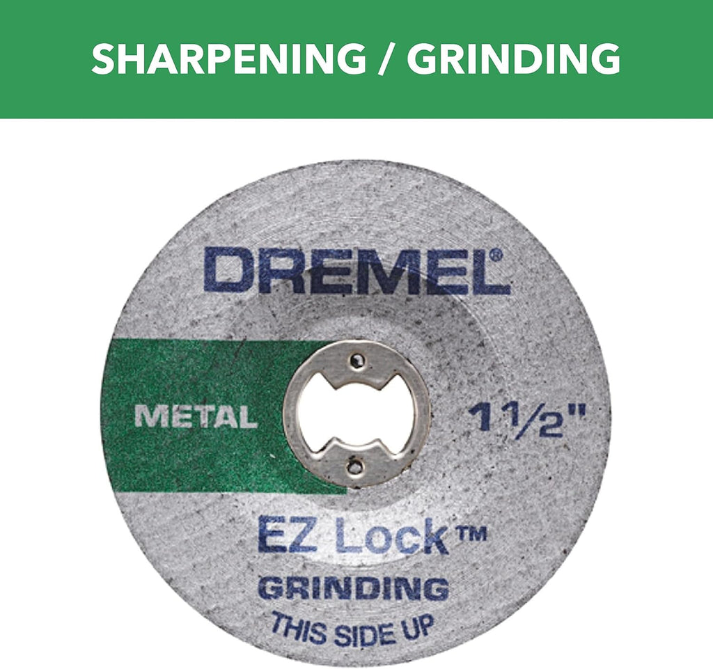 Dremel EZ541GR Aluminum Oxide Grinding Wheel (2-Piece)