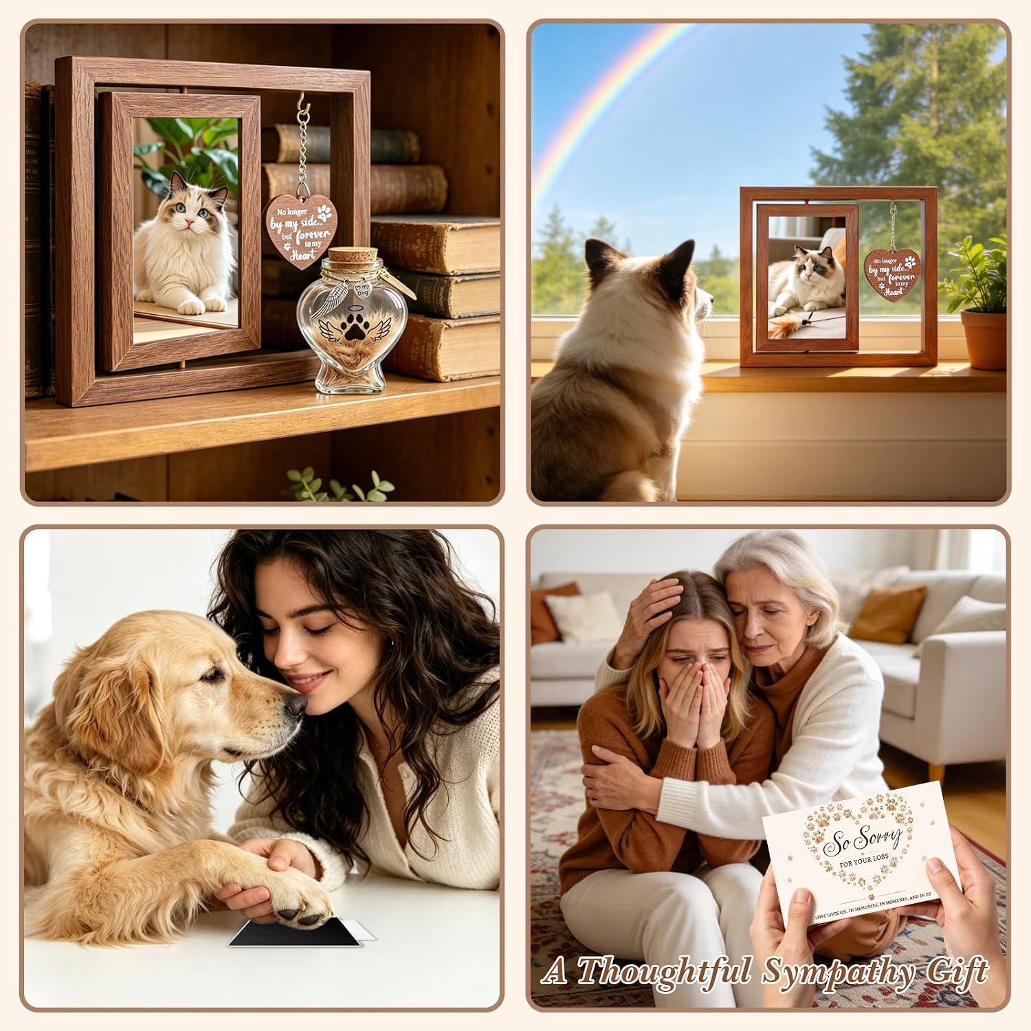 Dog Memorial Gift for Loss of Dog Pet Memorial Gifts for Dogs Cats