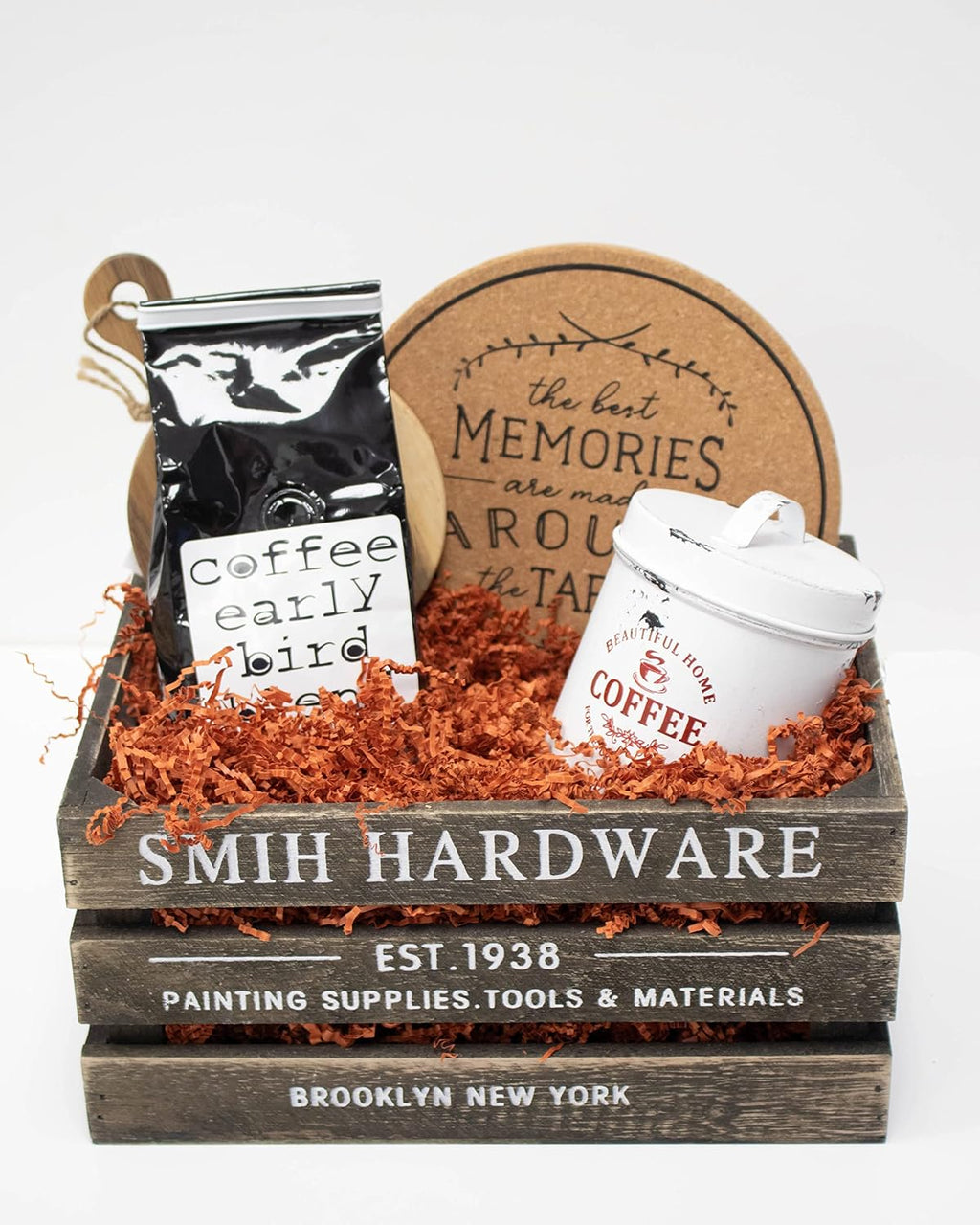 Soft & Thin Crinkle Cut Paper - 2lb - Rust
