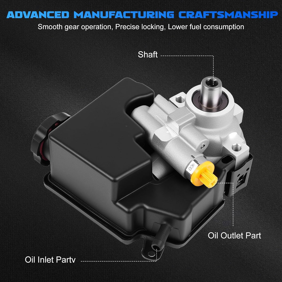 20-55982 Power Steering Pump fit for 2005-2009 Allure LaCrosse 3.8L