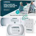 Wireless Early Alert Bed & Chair Alarm Set for Elderly