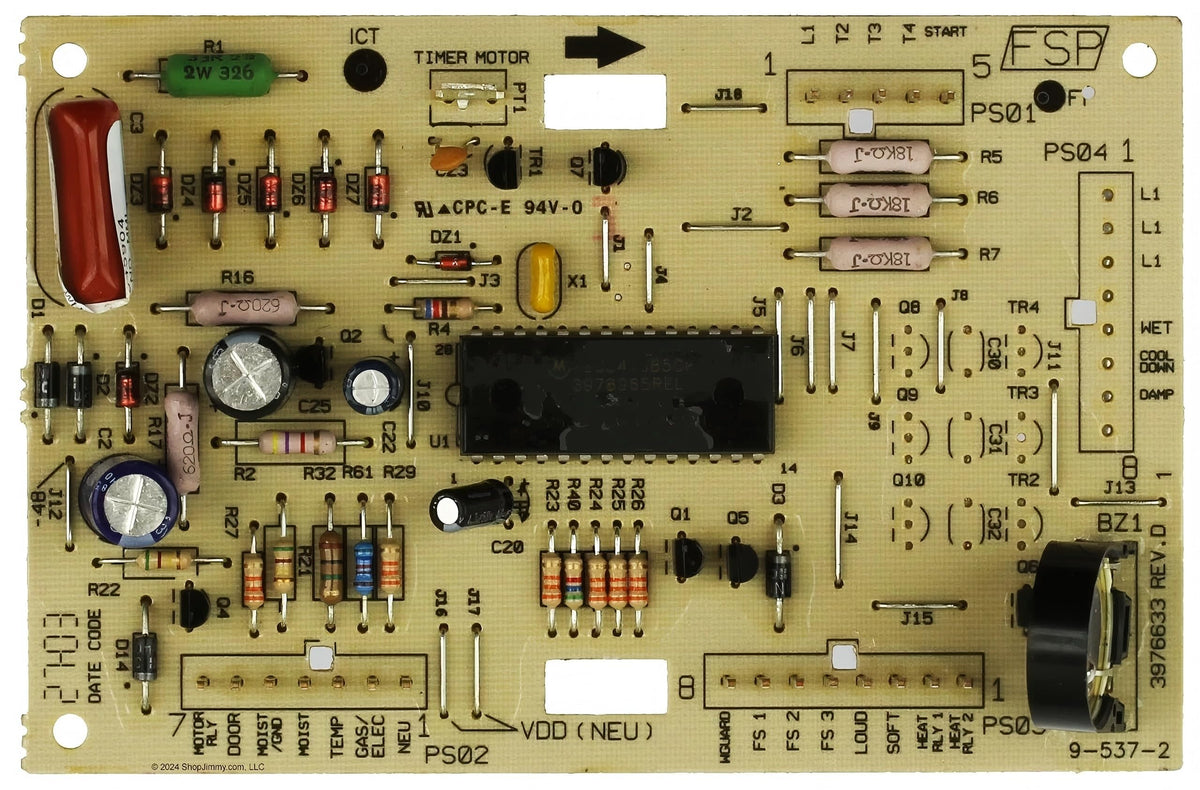 8545904 for Kenmore Whirlpool Dryer Control Board