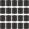 20 Pack 3/4 Inch Malleable Cast Iron Pipe Couplings