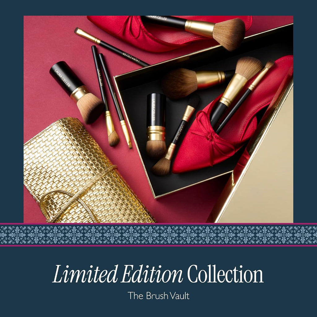 LAURA GELLER The Brush Vault - Makeup Brush Collection- 10 Count