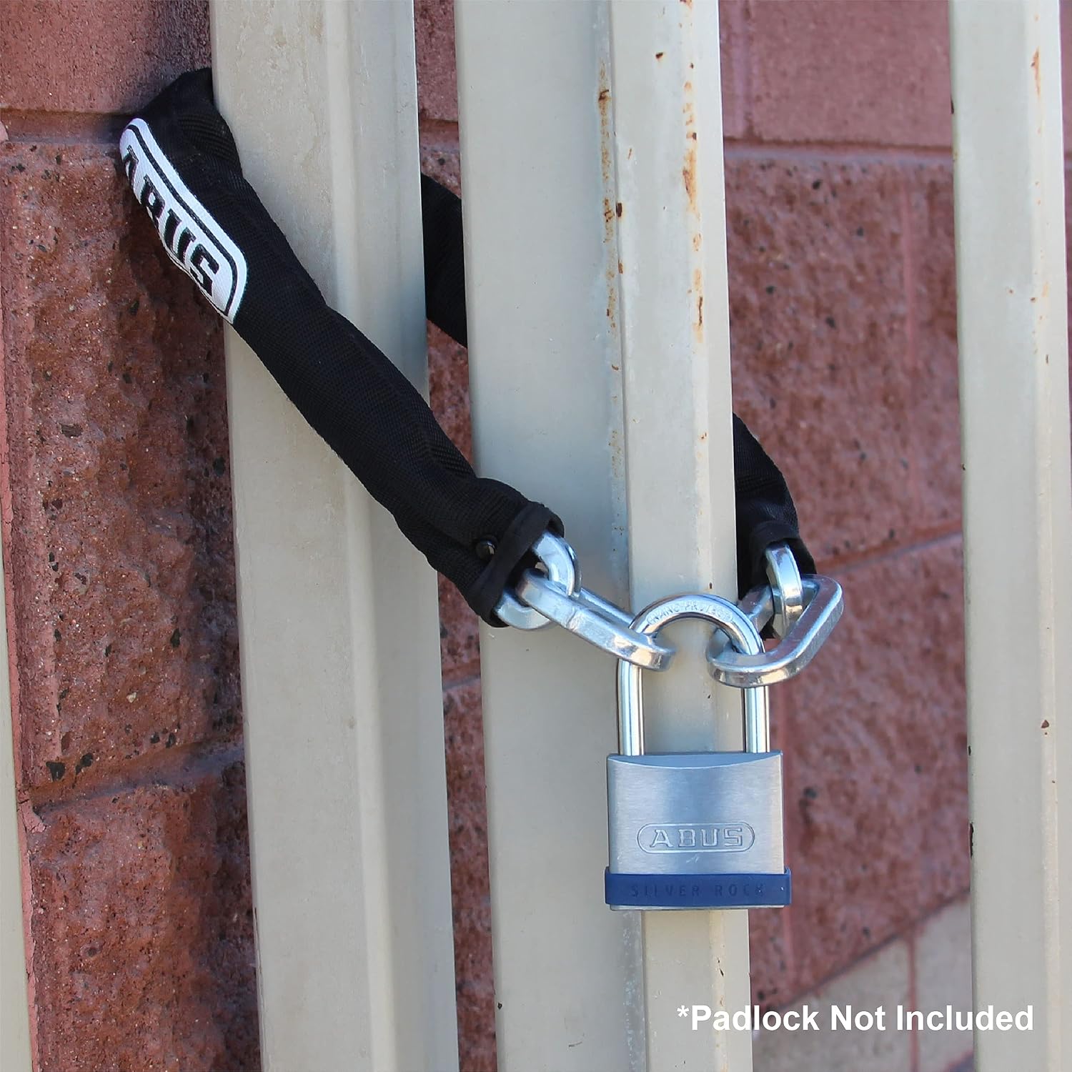 Hardened Steel 8KS/16 Thick Square Security Chain | for Bikes, Containers, Trailers, ATV's, Motorcycles and
