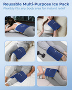 Soft Large Ice Packs for Injuries Reusable, 11"x15"