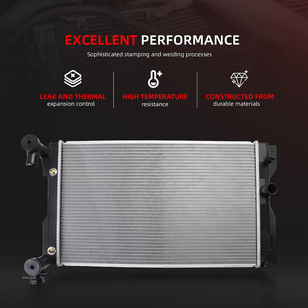 Engine Coolant Radiator Fit for Pontiac Vibe 2009-2010