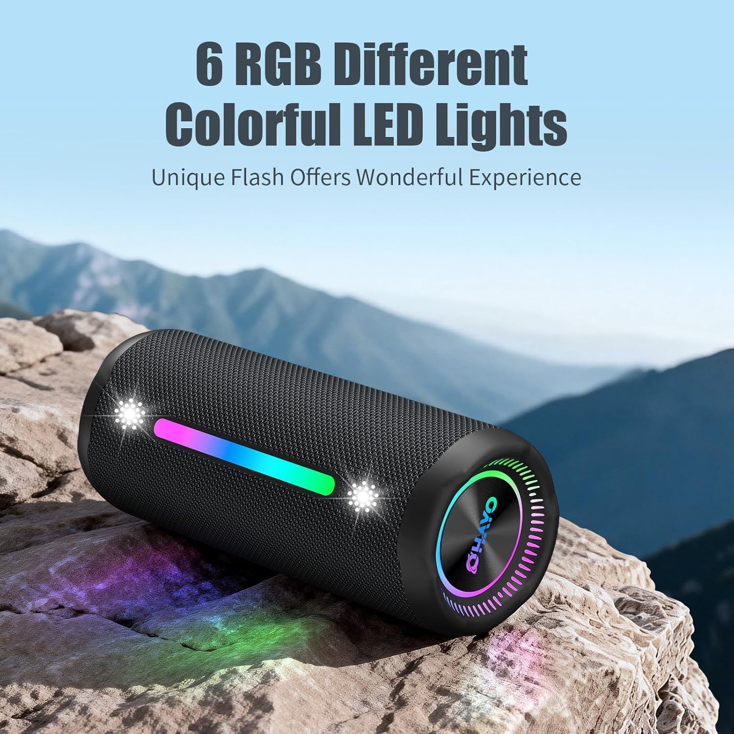 Bluetooth Speaker Wireless Loud Stereo Sound IPX7 Waterproof Outdoor Portable 25W Super Bass Speakers for Home Party