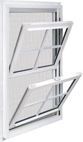 36" x 64" Vinyl Double Hung Window, White