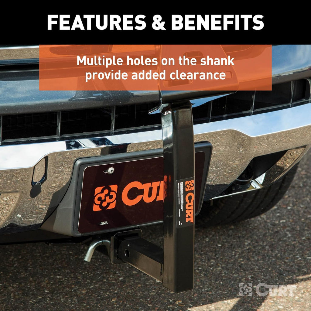 31006 Hitch-Mounted Spare Tire Carrier for 2" Receiver, 24" Tall