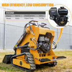 MS360T Mini Skid Steer Loader with 13.5HP EPA RATO Engine