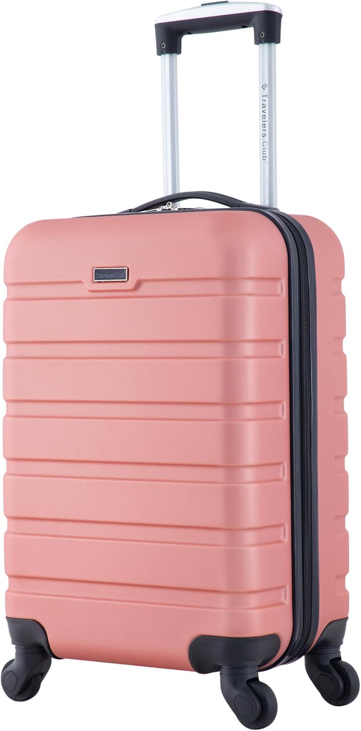 Harper Luggage, Rose Gold, 22-Inch Carry-On