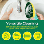 Dishwand Refills Sponge Heads, 6Pcs Non-Scratch Dish Wand Replacement Heads