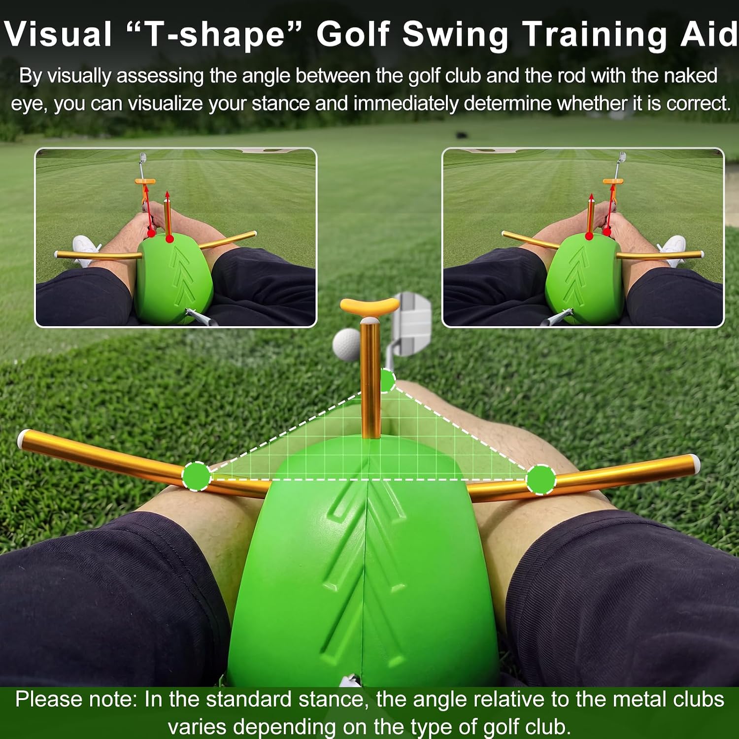 Golf Training Ball, The Connector Golf Training Aids with Lanyard | Upgraded with Wrist Hinge Trainer, Simple