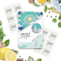 Original Blend Focus - 100% Natural Essential Oil Scented Stickers for Personal Space - Towels, Blankets, Face Mask &