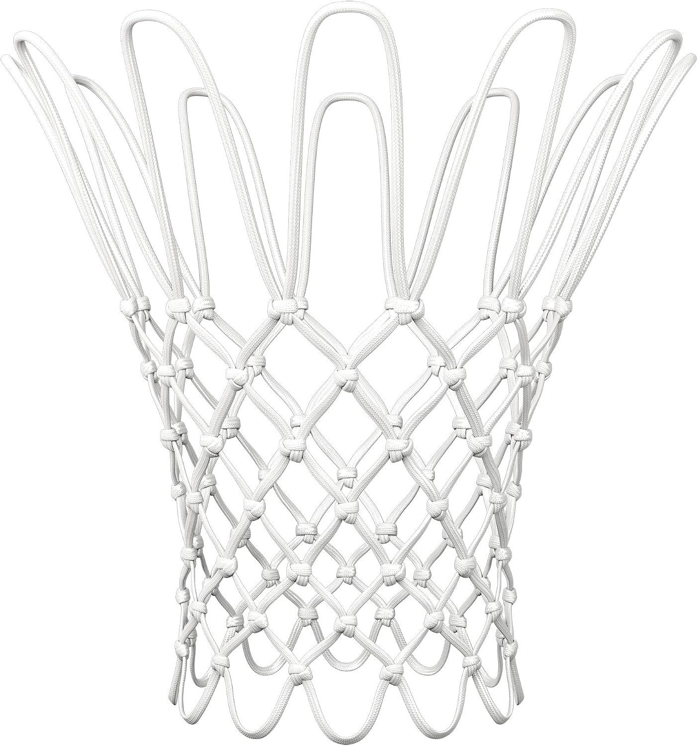 Basketball Net | 12 Loops | Fits Standard Indoor or Outdoor Rims | Basketball Hoop Net Replacement