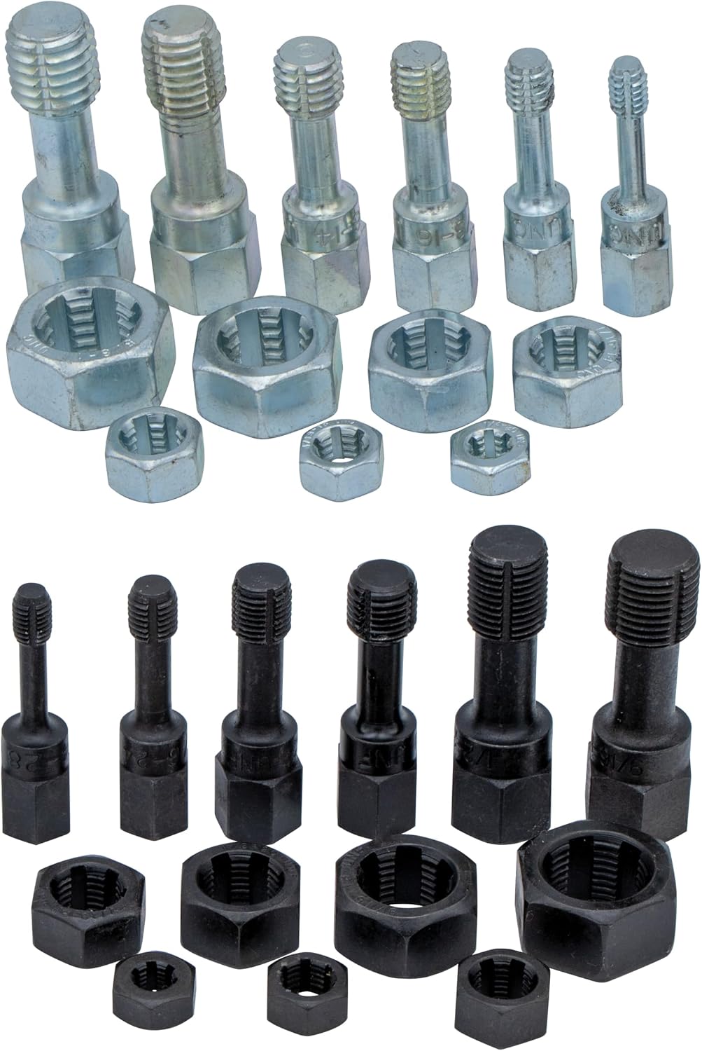 Lang Tools 2581 26-Piece Thread Restorer Tap and Die Set, black