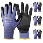 Level 5/A4 Cut Resistant Work Gloves, Touchscreen (3Pairs, 7/S)